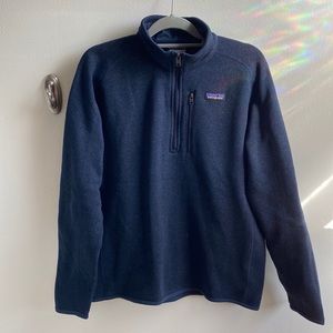 Men’s Navy Blue Patagonia Quarter Zip Sweater